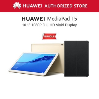 Amazon Com Huawei Mediapad T5 4gb 64gb 10 1 Tablet Pc 1080p Full Hd Vivid Display Octa Core Dual Speakers 5100 Mah Kirin 659 Chipset Support Micro Sd Card Android 8 0 Eu Plug With Us