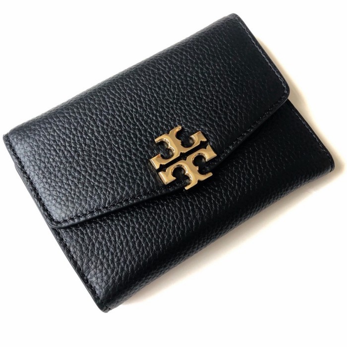 TORY B latest litchi pattern tri-fold