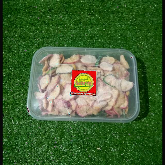 

Kerupuk sebray kemasan box RASA BARBEQUE