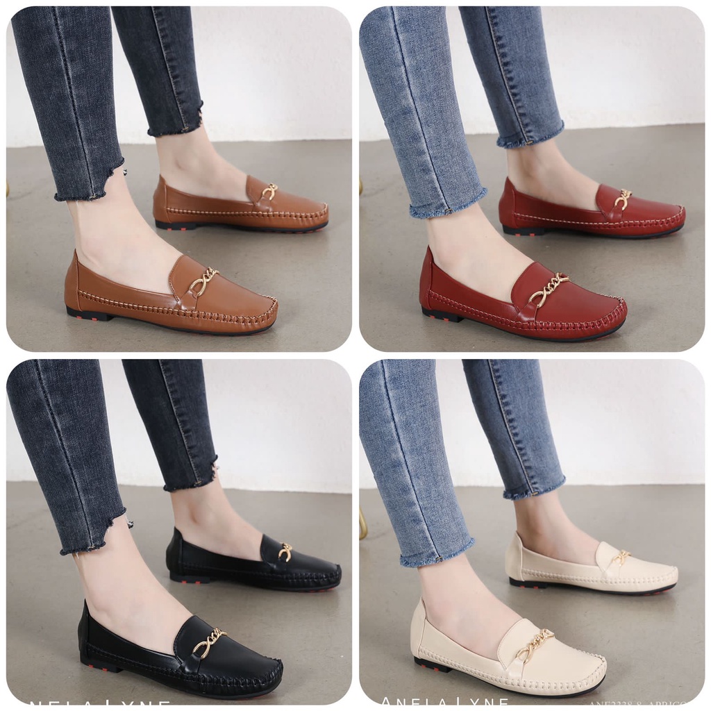 ANELA LYNE OLIA  FLAT LOAFERS SHOES ANE2338-8 ORIGINAL