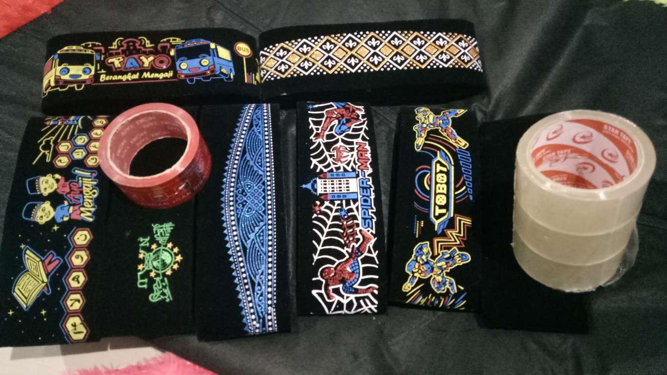 Songkok Batik Kolosebo - Peci Sablon Motif Biru Emas Silver Kopiah Kopyah Kopeah Ac Anak Dewasa