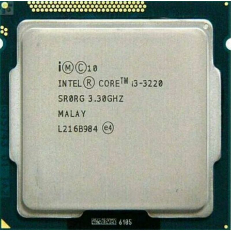 prosesor intel core i3 3220 tray + Fan socket 1155