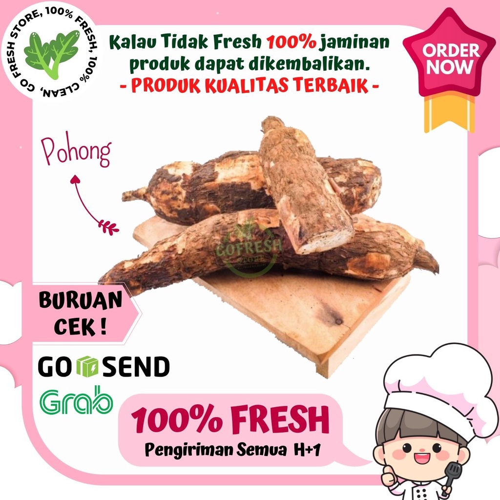 

POHONG / SINGKONG MURAH 1000 GRAM