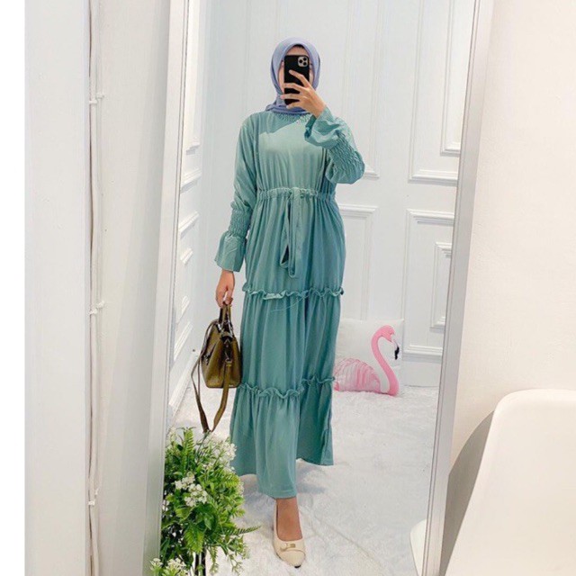 DRESS SMOKET // GAMIS RUFFLE POLOS