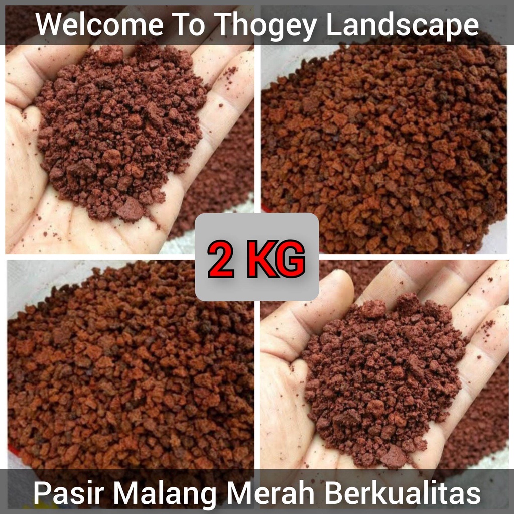 2 kg pasir malang merah aquascape aquarium | pasir aquarium | pasir malang | pasir malang merah | pa