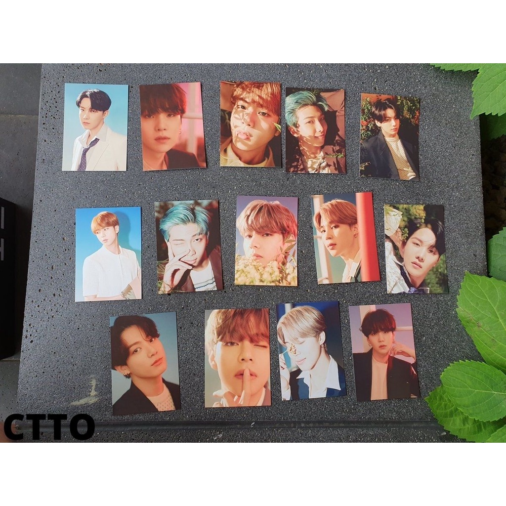 Photocard set BTS HYBE Insight Namjoon Seokjin Yoongi Hoseok Jimin Taehyung Jungkook