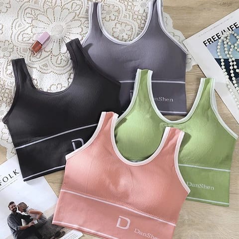 Sport Bra Gym Bra Olahraga Push Up Wanita Tanpa Kawat Sexy Import AccFashionMurah
