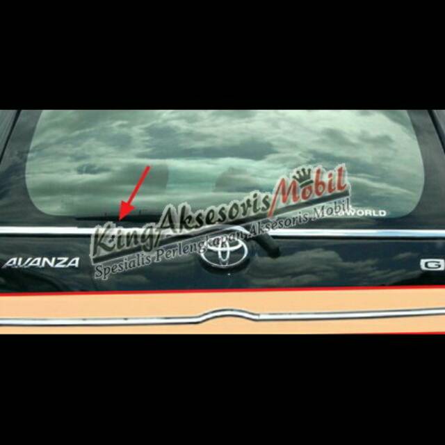 List Kaca Belakang Avanza Xenia Lama 2003-2009