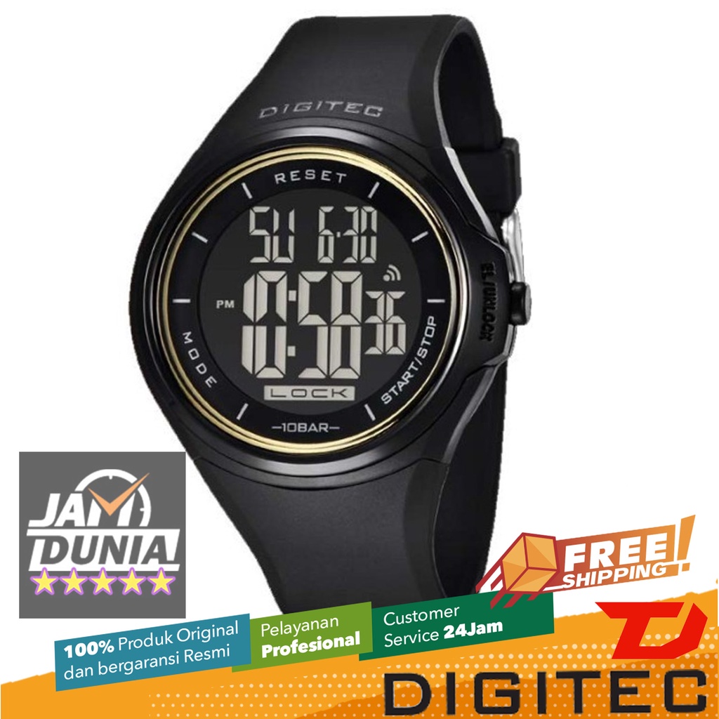 JAM TANGAN DIGITEC ORIGINAL - RS DIGITEC DS-8086T GO DS8086 JAM DIGITEC 8086 JAM TANGAN PRIA TR