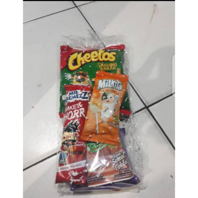 

Goodie bag Snack ulang tahun anak