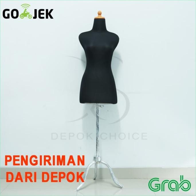 [[COD]] MANEKIN WANITA DM HITAM KAKI BESI | MANEKIN BAJU | PATUNG WANITA PROMO Kode 1111