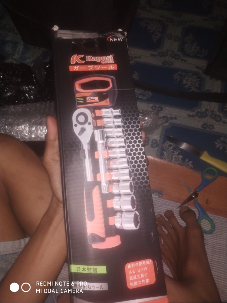 Kapusi Kunci Sok Set 12pc-kunci Sock Set 12pc-kunci Set