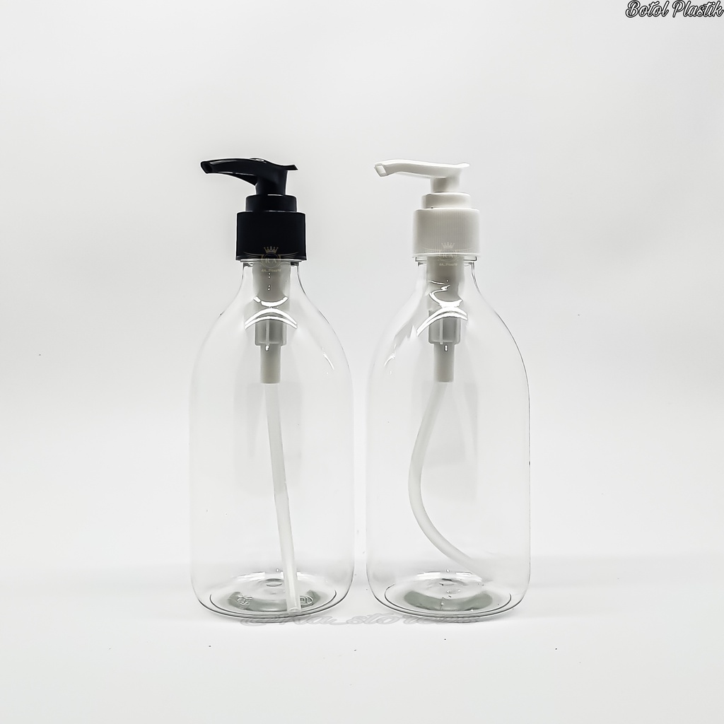 Botol 300ml Pump Scarlett Bening Kosong Botol 300Ml Pump Varian Warna Clear Scarlett Murah Berkualit