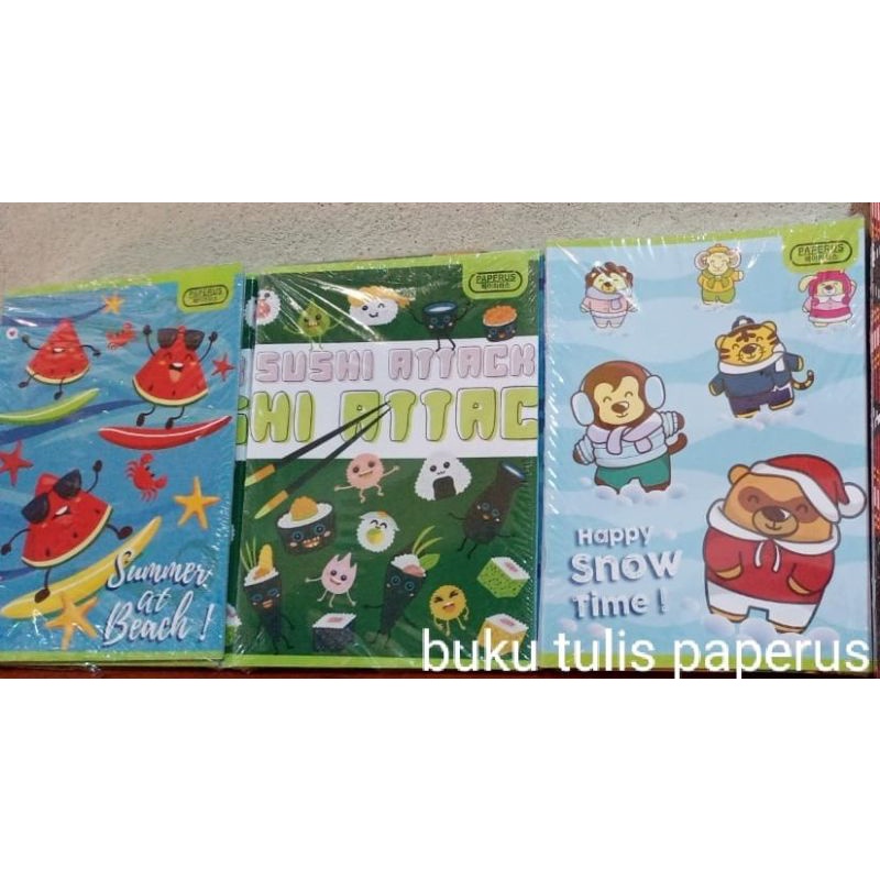 Buku Tulis Paperus 38 lembar(per pak)