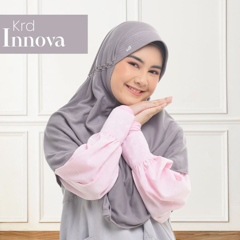 Jilbab Rabbani Hijab Instant Asli Innova Warna Basic Krudung Rabani Ori