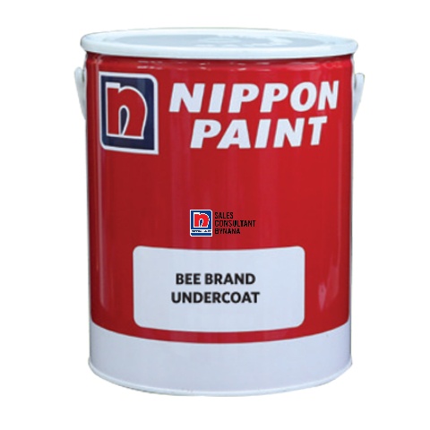 NIPPON PAINT BEEBRAND UNDERCOAT WHITE / CAT DASAR KAYU 5 LITER