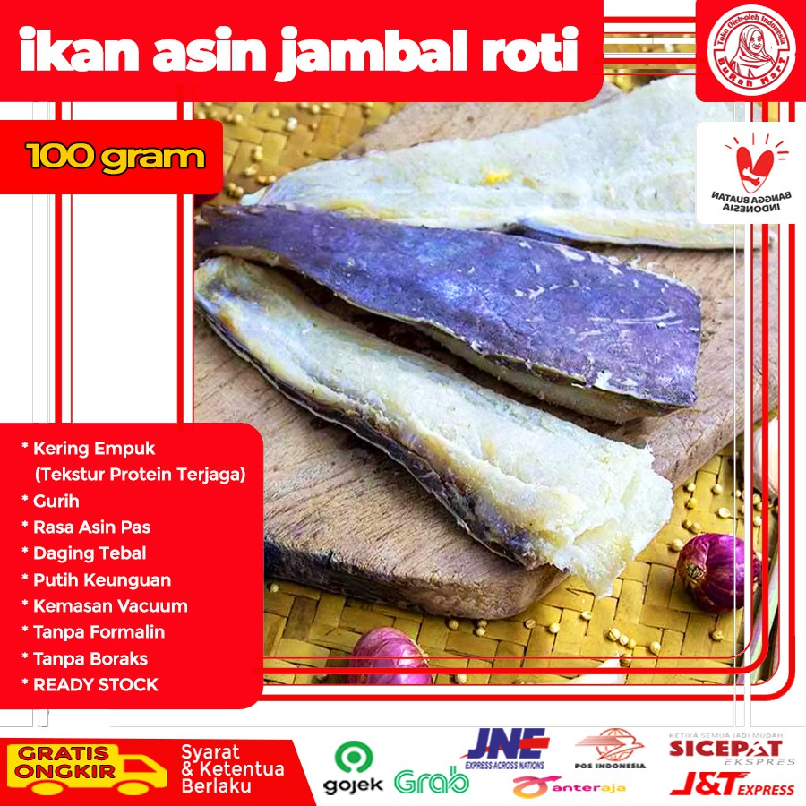 

Ikan Asin Jambal Roti Super Murah 100 Gram