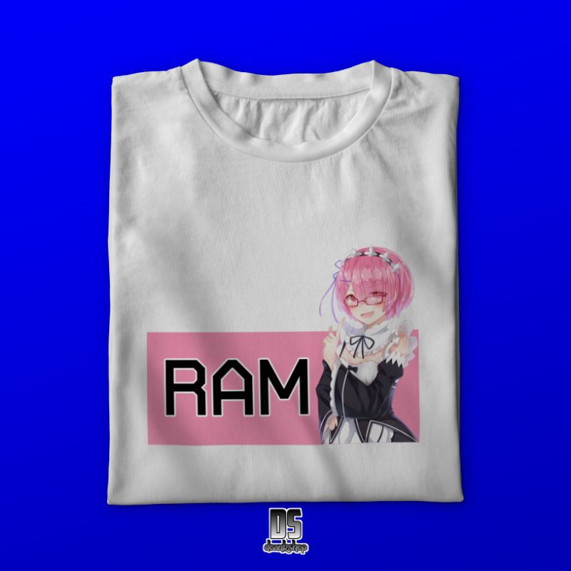 Kaos Anime Re Zero Ram