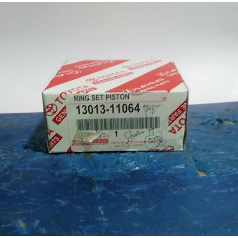Ring Seher Ring Piston Set Toyota Starlet 1300Cc Size STD 0.25 0.50