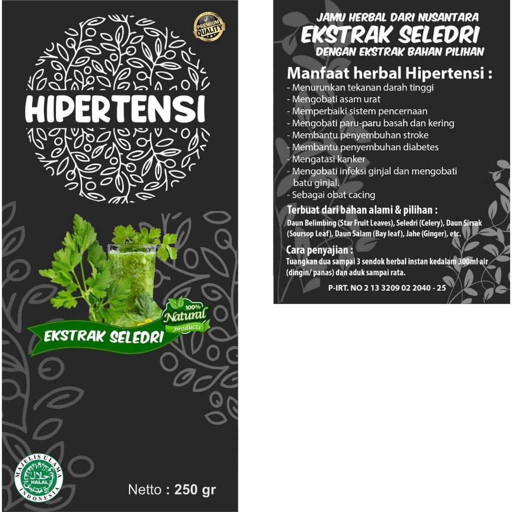 

Jamu Herbal Hipertensi