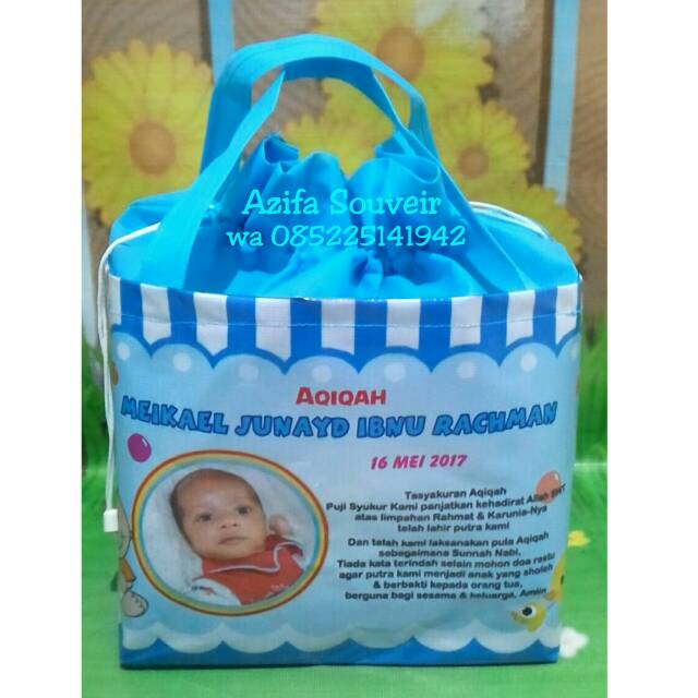 Goodie Bag Tassouvenir Kado Ulang Tahun dan Ultah Serut Custom-4