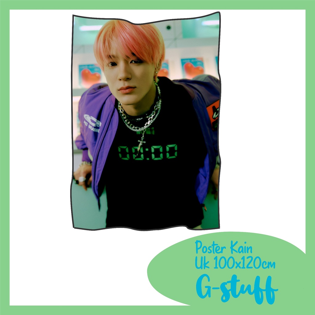 POSTER KAIN/TAPESTRY NCT DREAM JENO GLITCH MODE