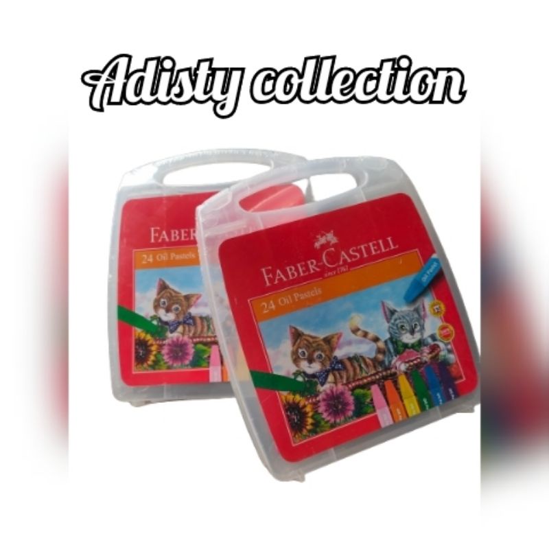 

Crayon faber castell 24 warna oil pastel