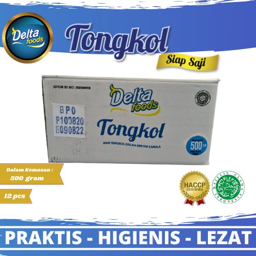 

Ikan Tongkol Delta Foods Siap Saji Kemasan 250gr Dengan Minyak Canola Halal (DUS)