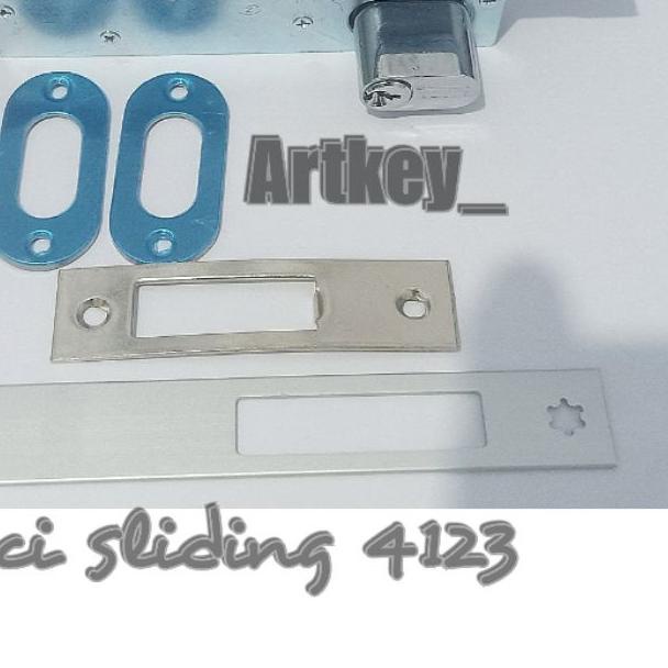 Kunci Pintu sliding Aluminium 4123/ Aluminium Door Lock 4123
