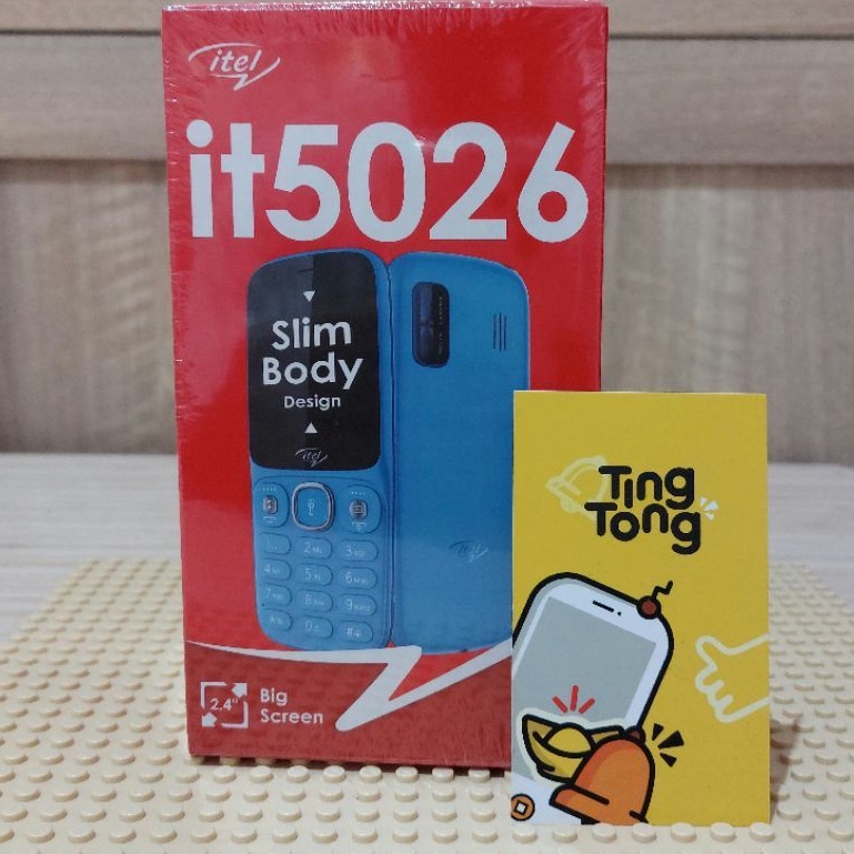 Itel it 5026 dual sim feature phone candy bar baterai kapasitas besar garansi resmi