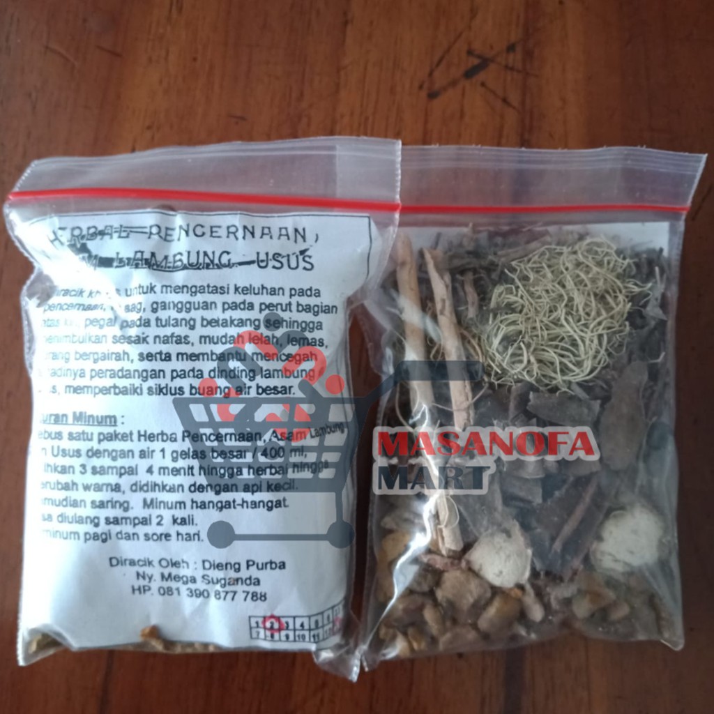 

Herbal Pencernaan Asam Lambung dan Usus Original Dieng Purba