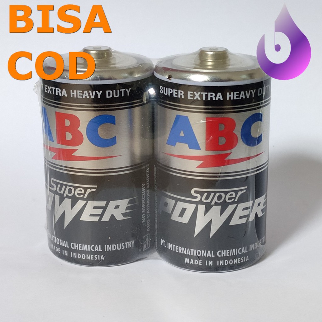 BATU BATTERY BATREI BATERAI ABC SUPER POWER BESAR UM 1 SIZE D