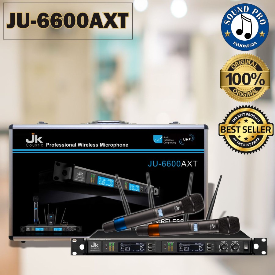 Mic Wirelles Jk coustic JU-6600AXT Handle Handle