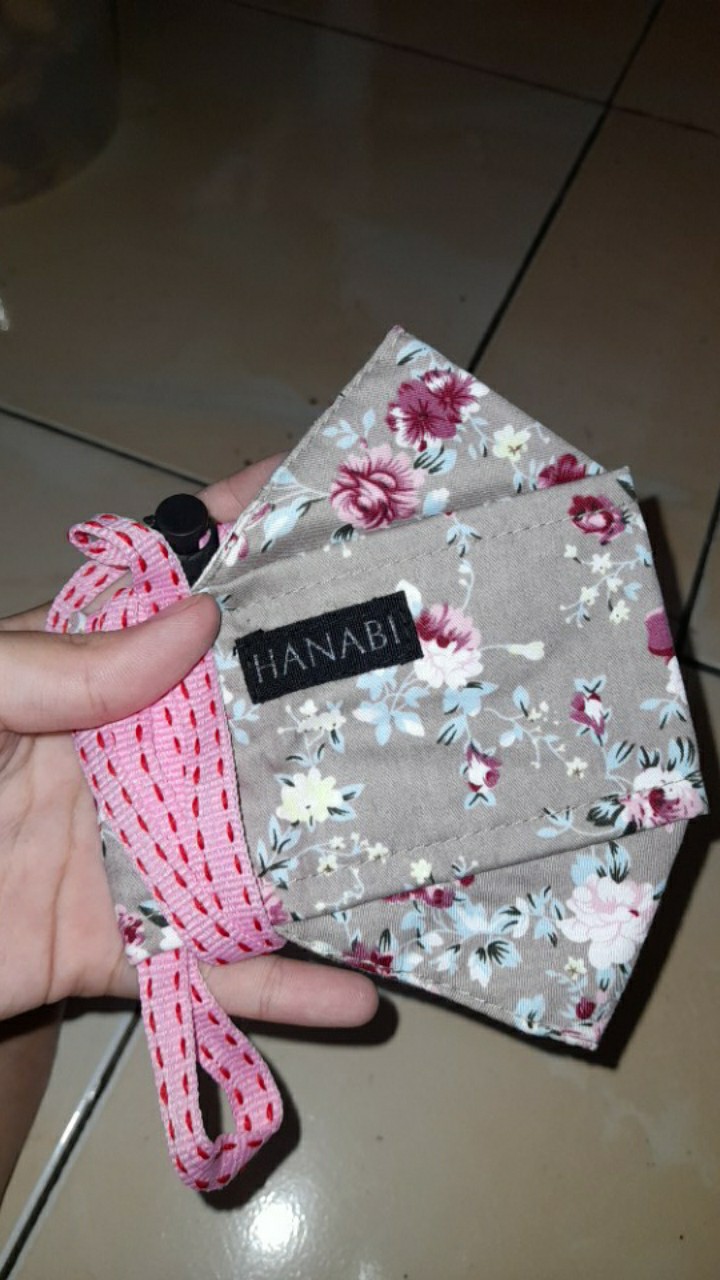 Masker Kain Cantik 3d By Hanabi