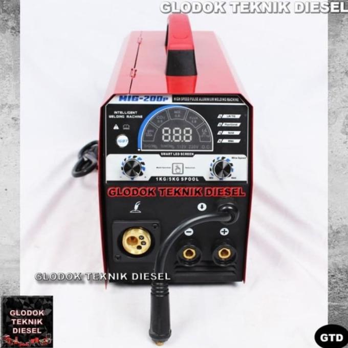 READY PAZTO MESIN LAS MIG 200 A DIGITAL 5 KG ALUMINIUM CO2 JAPAN ZG6546EAC