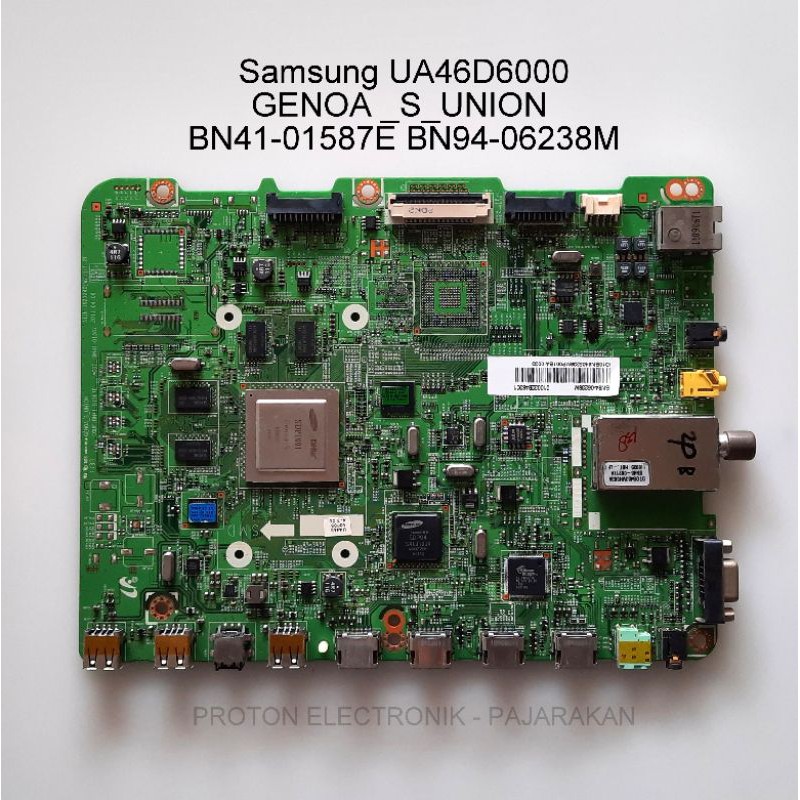 Mainboard LED Smart TV Samsung UA46D6000 UA46D6000S UA46D6000SN UA40D6000 PCB BN41-01587 BN94-05238M