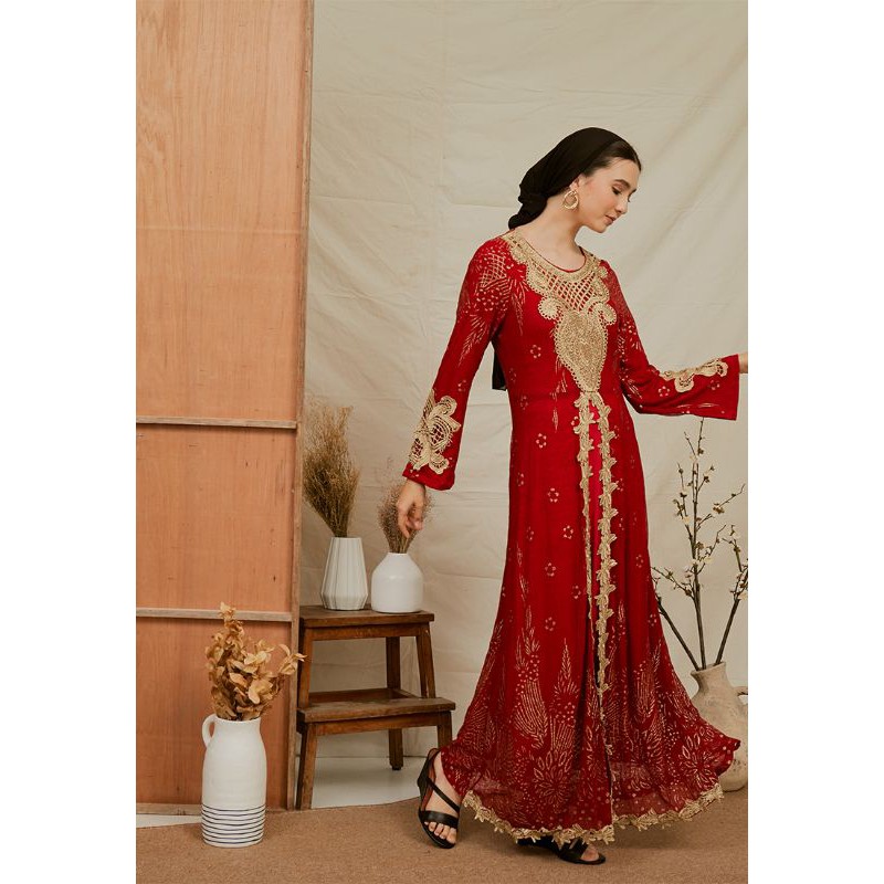 gamis muslim gaun pesta india Celestine butik jumbo