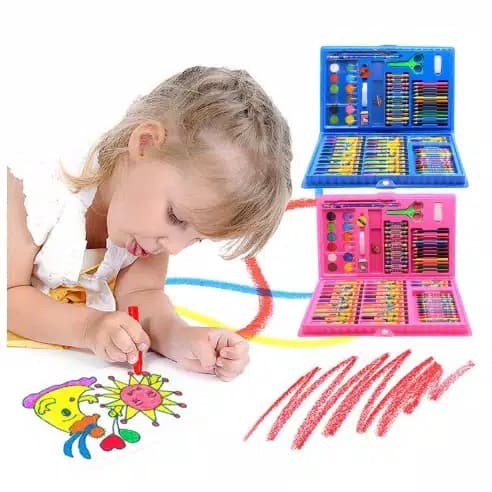 

Buruan Crayon Set/Crayon Full/Crayon Set 86Pcs/Pensil Warna Diskon