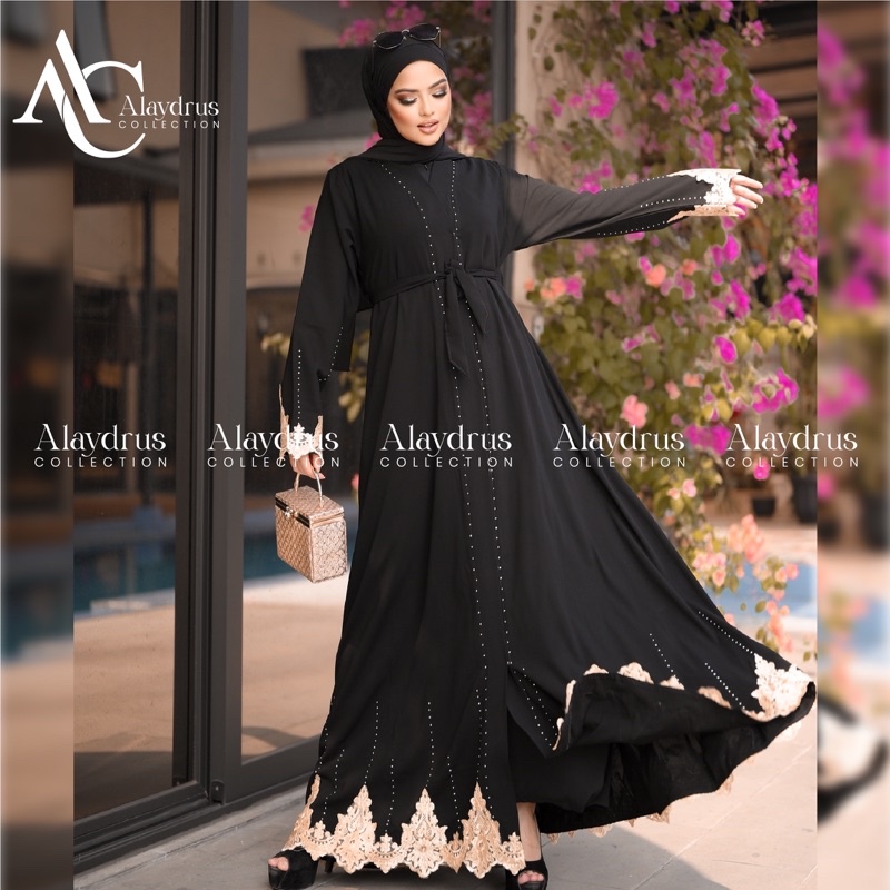 Abaya Gamis Dress Outer Saudi By AlaydrusCollection 865