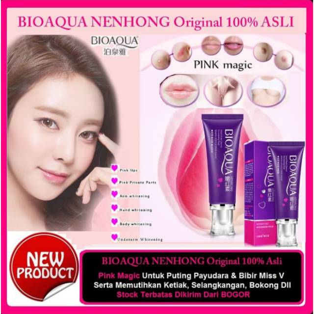 BIOAQUA NENHONG / PEMERAH BIBIR / BARANG ORIGINAL (ASLI)