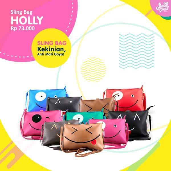 Tas Selempang Holy Rumah Warna