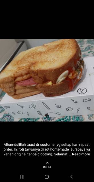 Roti tawar toast kekinian murah-1