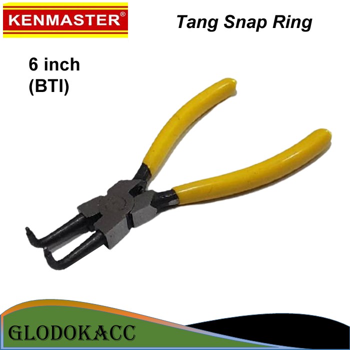 Tang Snap Ring 6 inch - Kenmaster Circlip Bengkok Tutup (BTI)