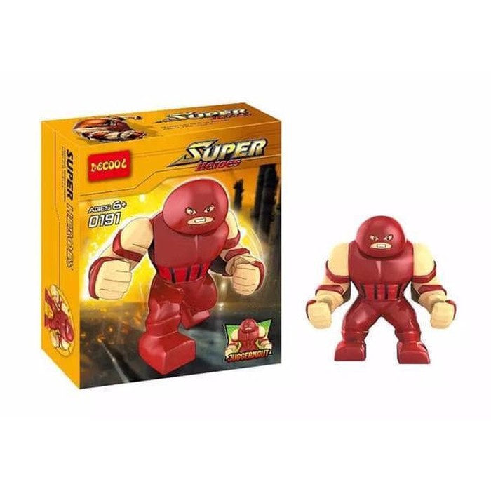 Unik BRICK DECOOL 0191 JUGGERNAUT MINIFIGURE UKURAN BESAR DECOOL0191 Diskon