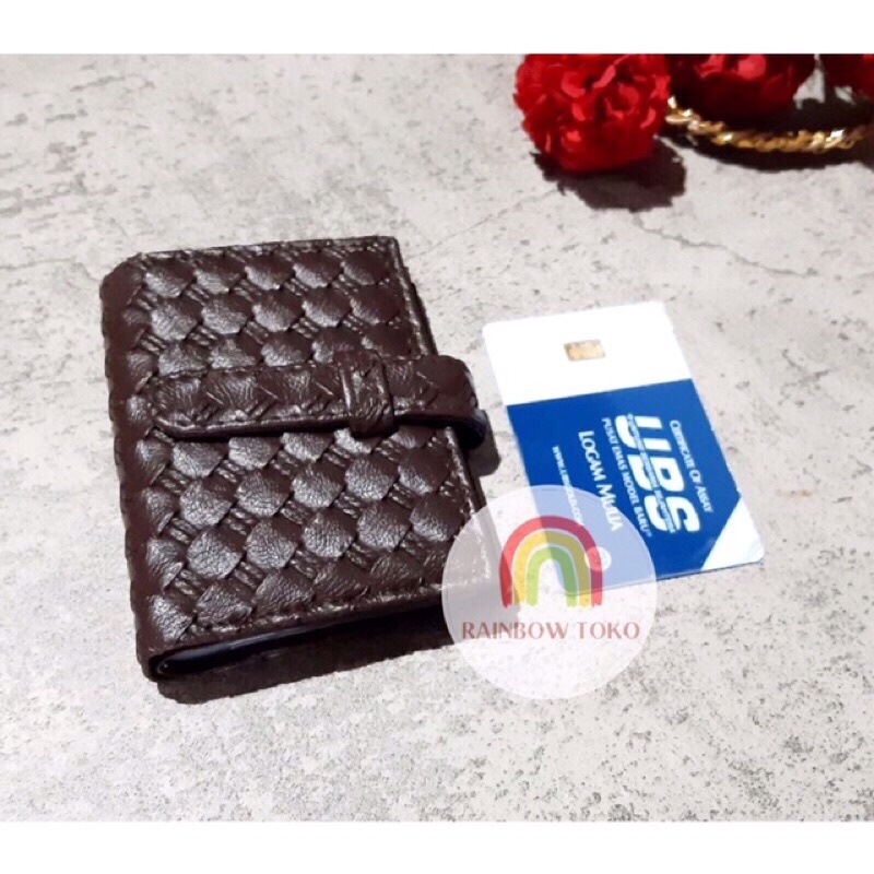 Dompet Emas Logam Mulia LM Antam Album Minigold Ubs Tempat Perhiasan Box Emas souvenir dompet Hamper