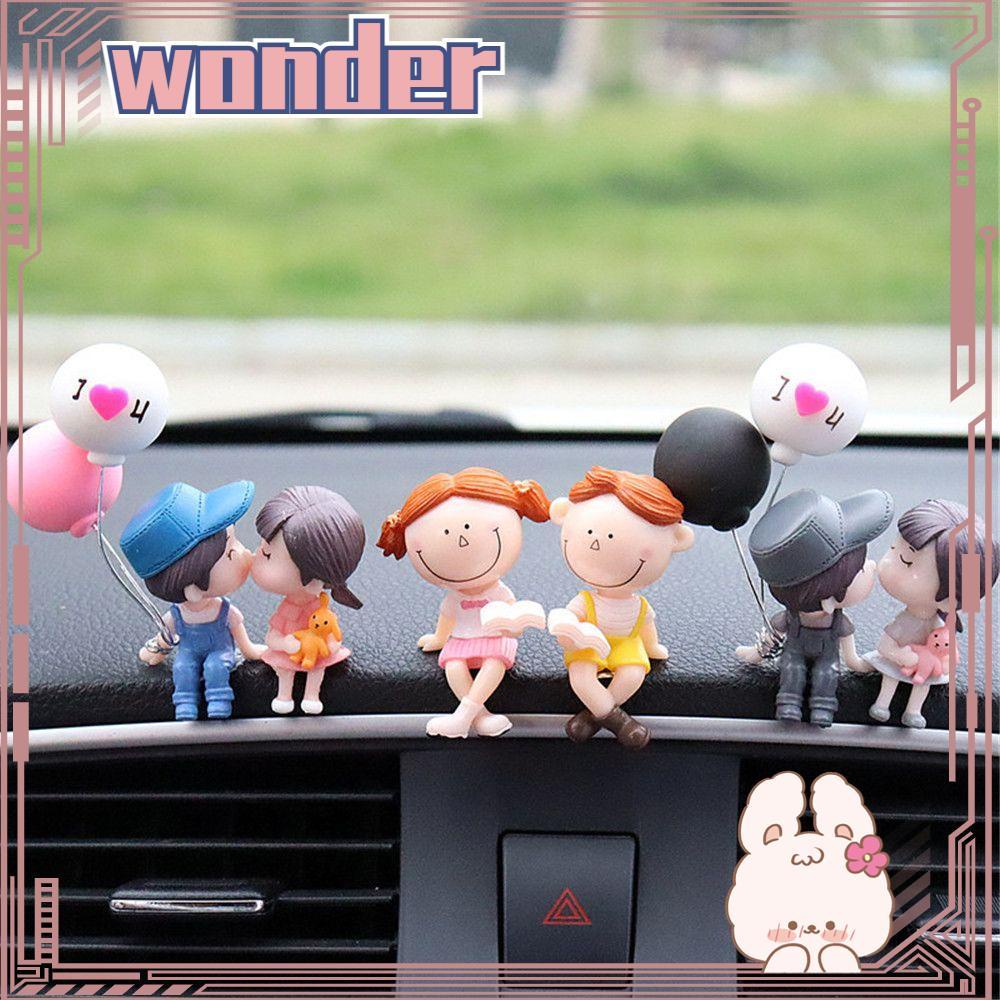 Wonderful Miniatur Boneka Anak Laki-Laki / Perempuan Untuk Dekorasi Interior Mobil