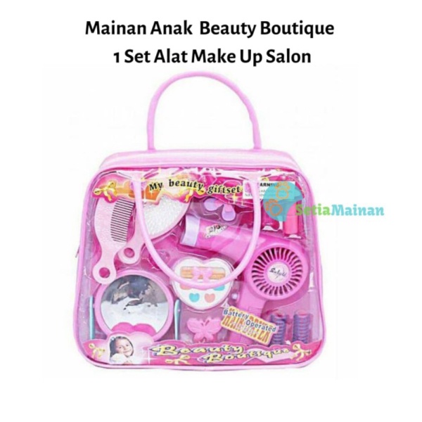 

Beauty Boutique Mainan Anak Perempuan Alat Make Up Dandan Hairdryer Murah