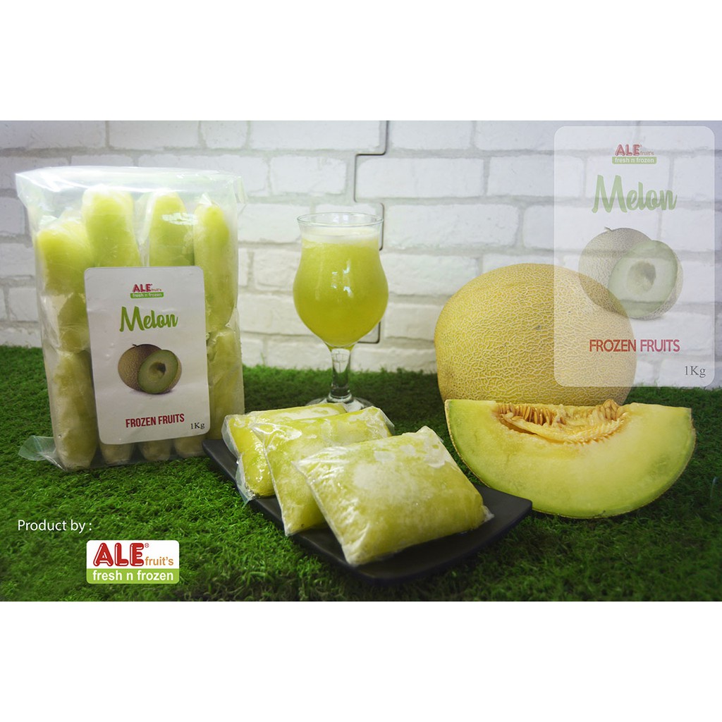 

Melon frozen fruits - Buah melon beku