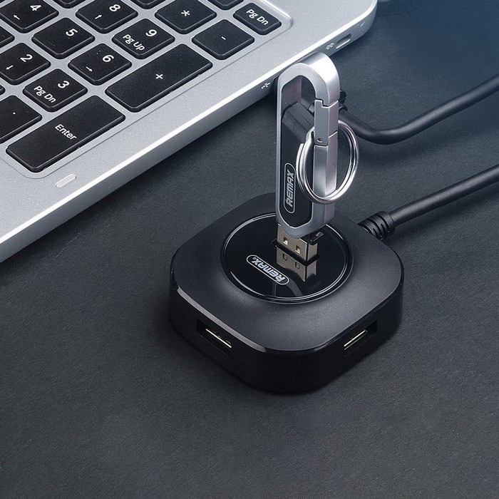 REMAX FONYE high speed HUB 4 USB 3.0 RU-U8 - BLACK