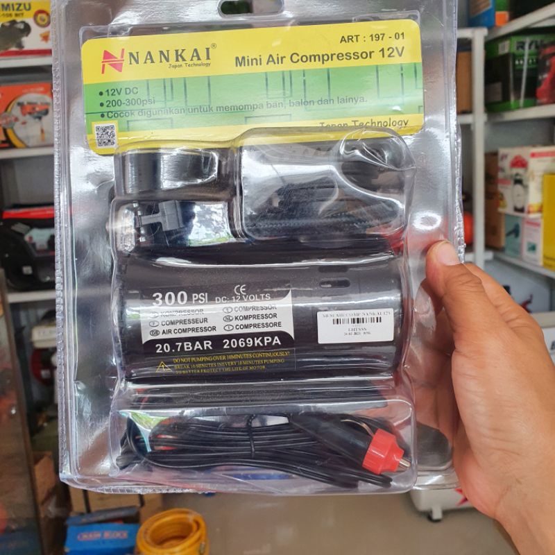 kompresor mini dc 12 V